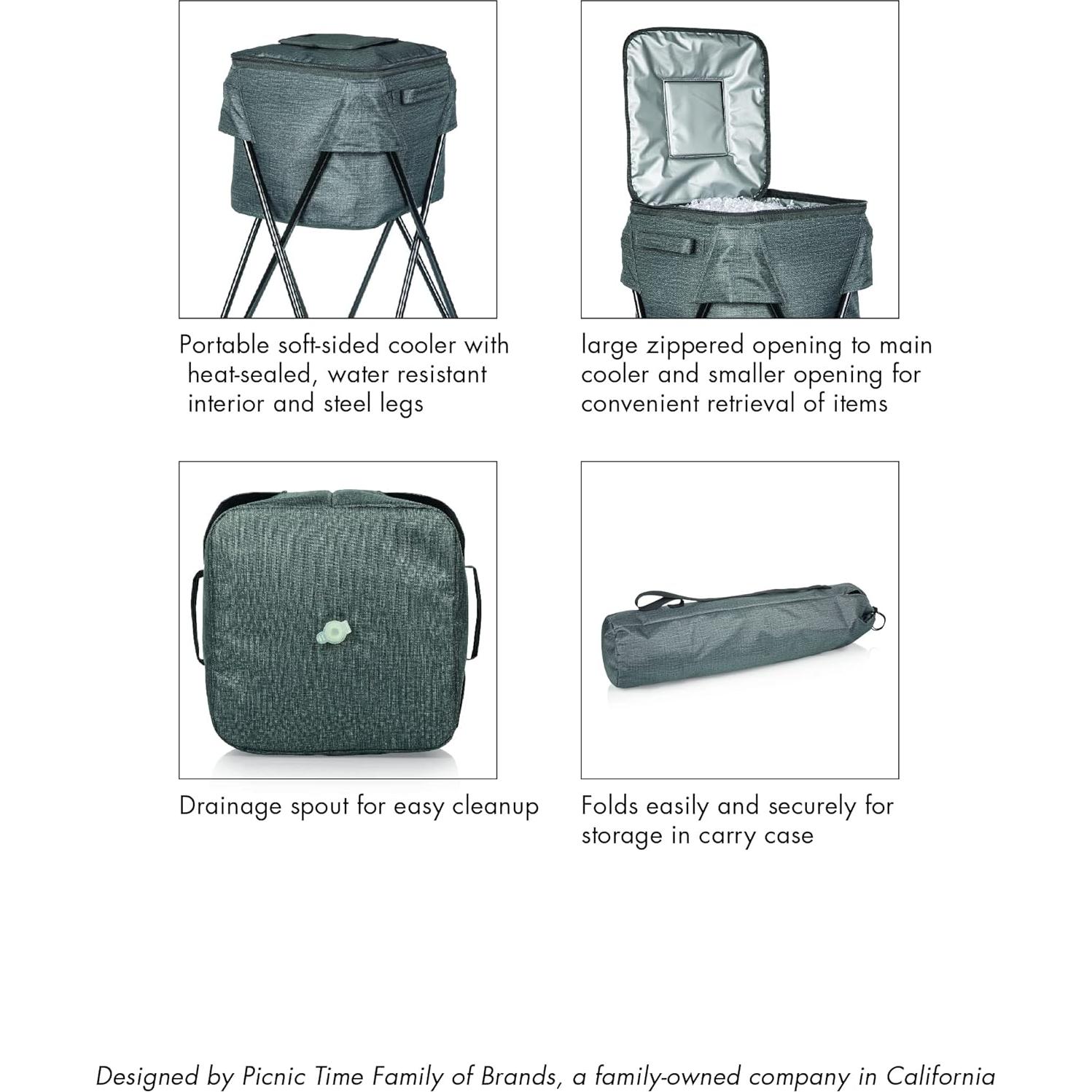 Cooler de Fiesta Camping Oniva con Soporte Plegable 48 Latas