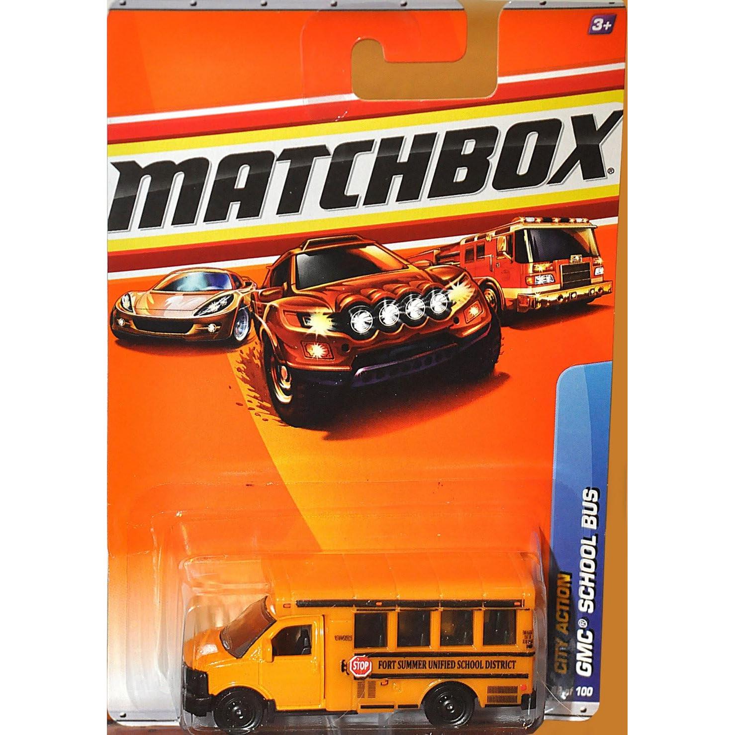 Autobús Escolar GMC Amarillo Diecast 1:64 Coleccionista