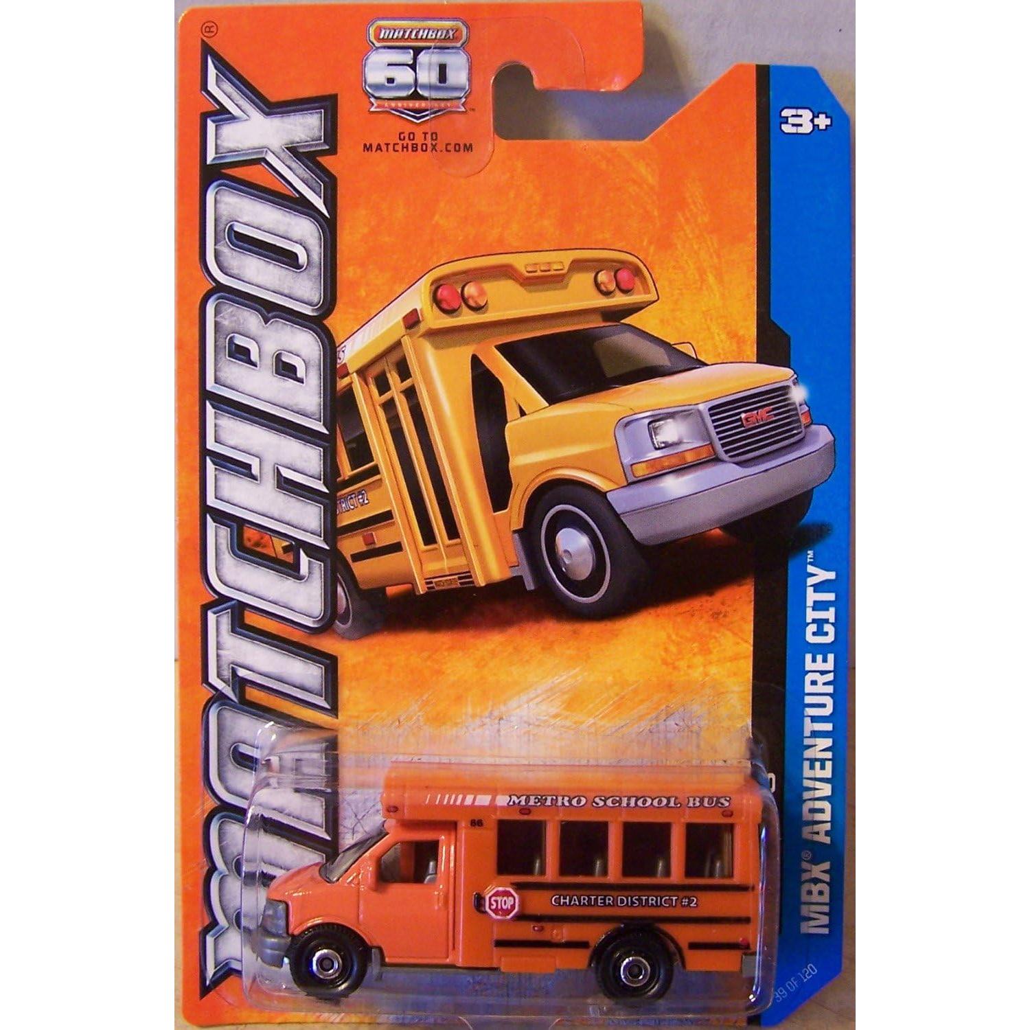 Autobús Escolar GMC Amarillo Diecast 1:64 Coleccionista