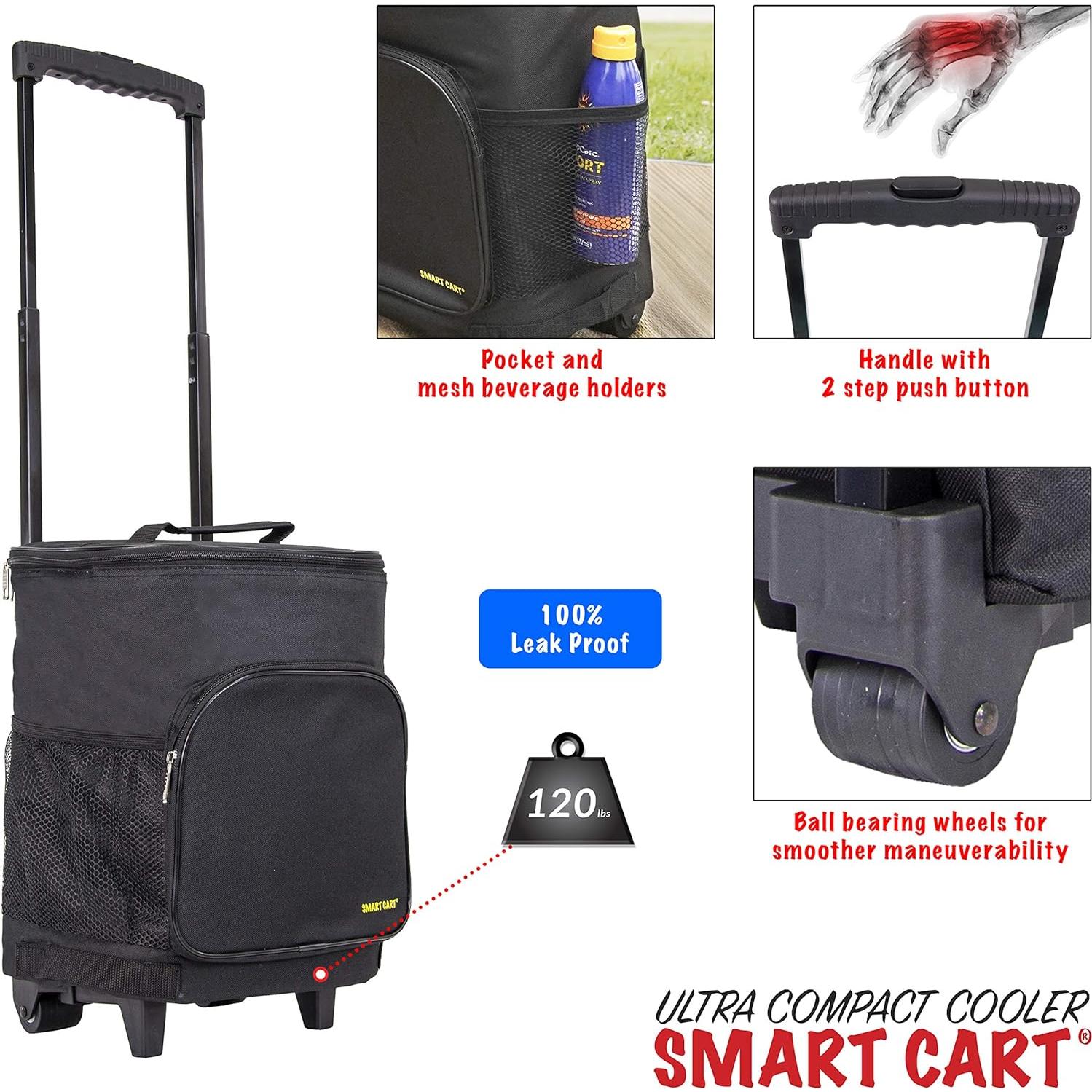 Carrito Inteligente de Enfriador Plegable dbest Products 15.14L Negro