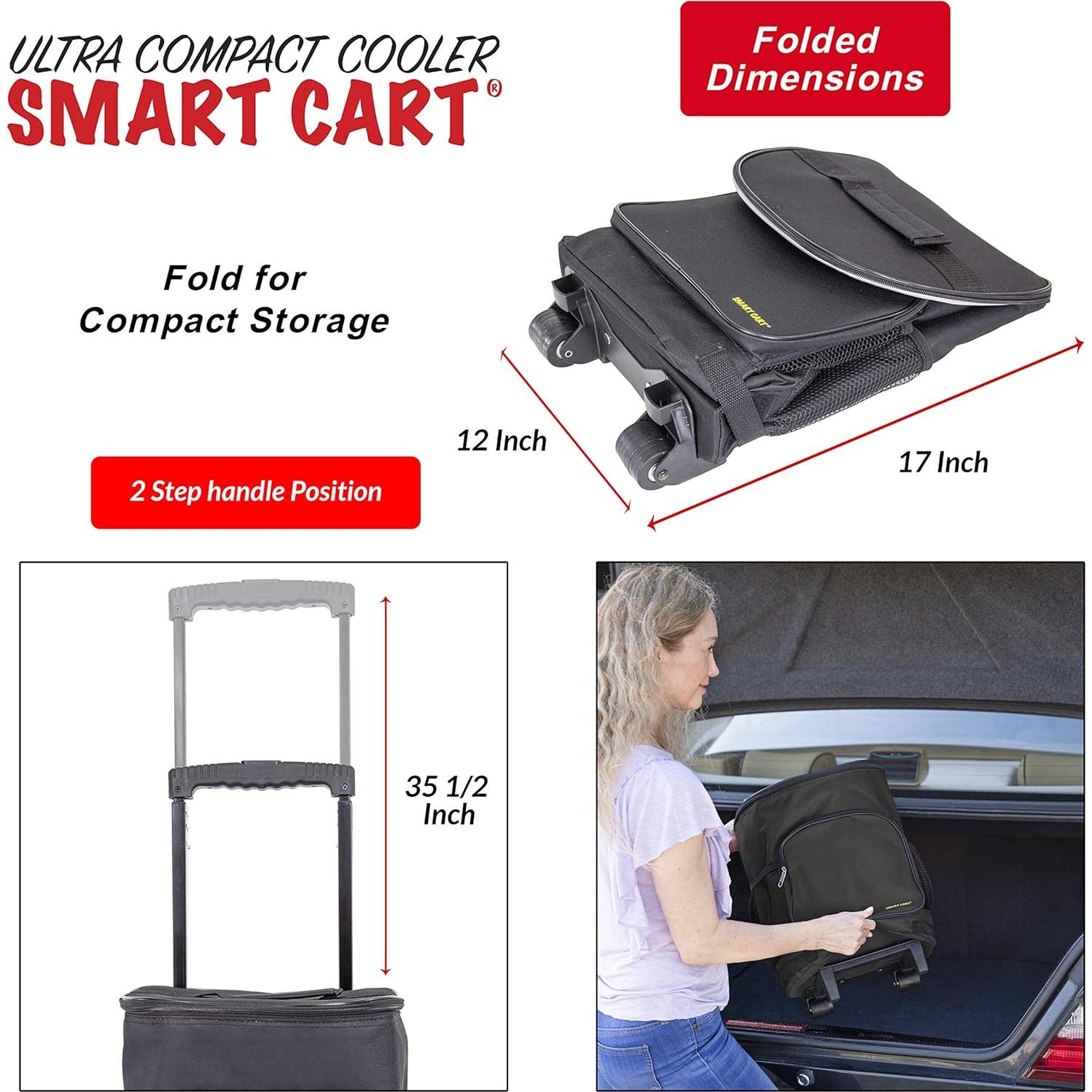 Carrito Inteligente de Enfriador Plegable dbest Products 15.14L Negro