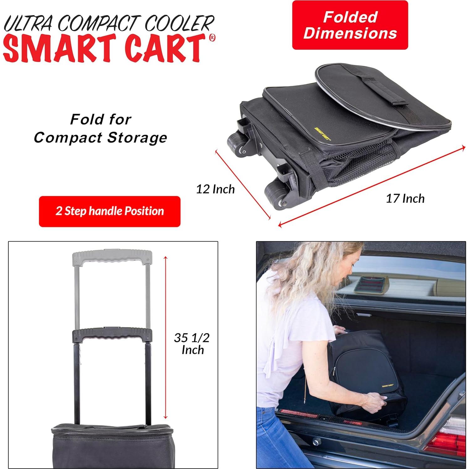 Carrito Inteligente de Enfriador Plegable dbest Products 15.14L Negro