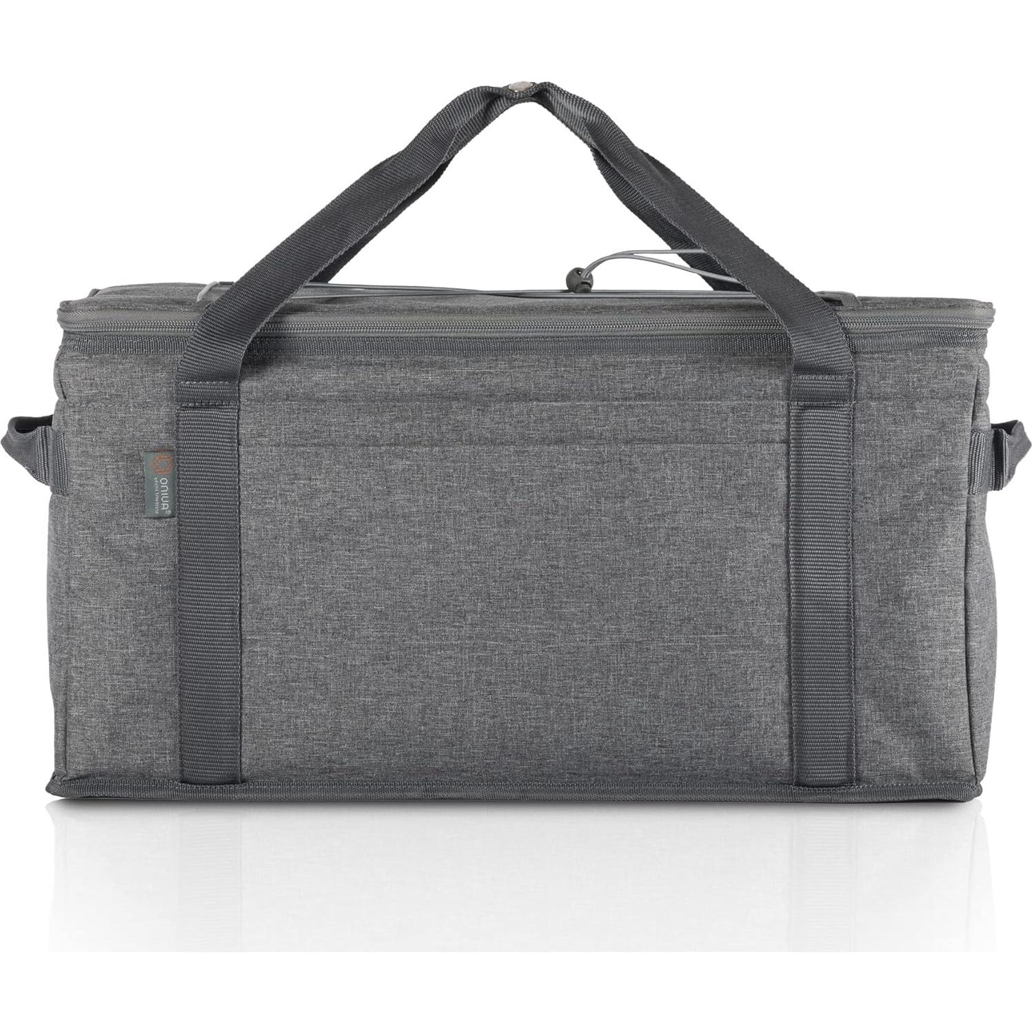 Enfriador Aislado Colapsable 64 Latas PICNIC TIME Gris