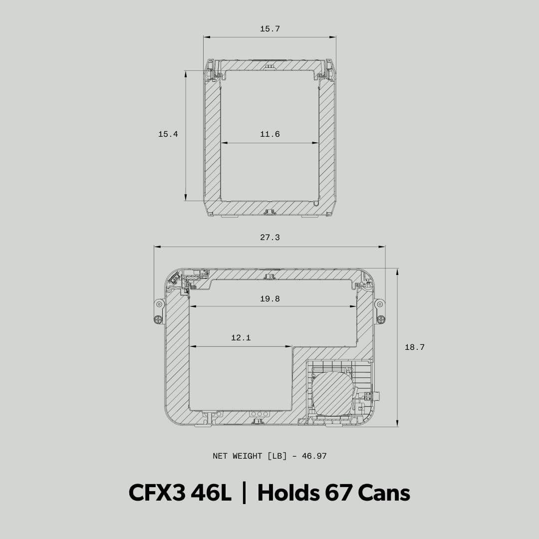 Dometic CFX325 Enfriador y Congelador Eléctrico 25L