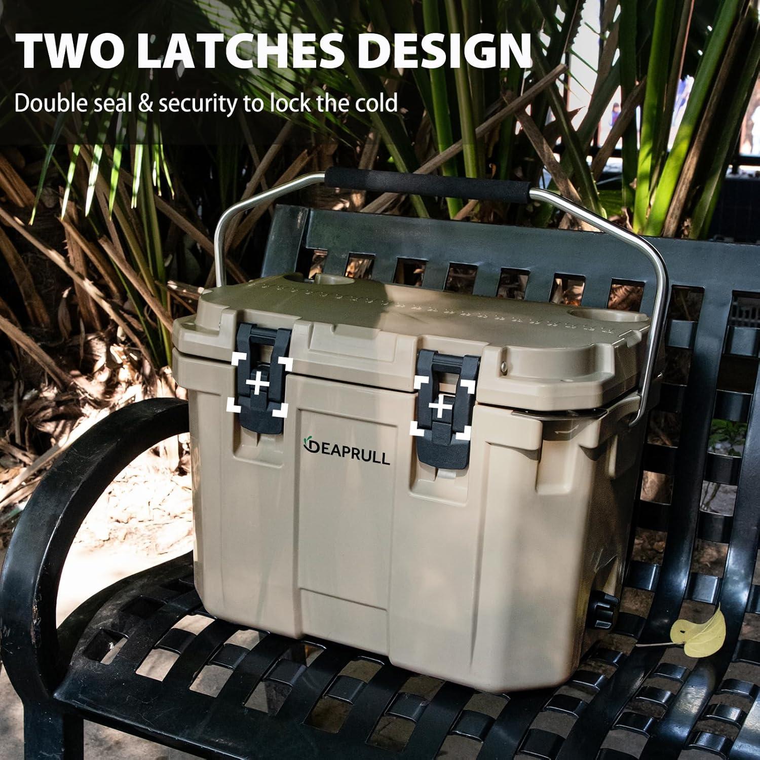 Enfriador Duro DEAPRULL 30QT Aislado para Camping y Playa