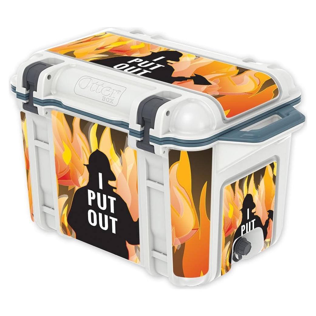 MightySkins (Cooler Not Included) Skin Compatible with OtterBox Venture 45 qt Cooler - I Put Out | Protective, Durable, and Unique Vinyl Decal wrap Cover | Easy to Apply | Made in The USA