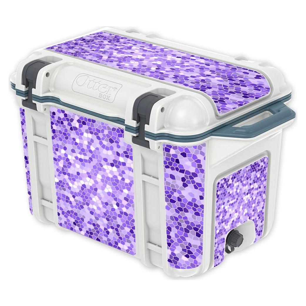 Piel de Vinilo MightySkins para Enfriador OtterBox 45 qt - Vidrio Templado