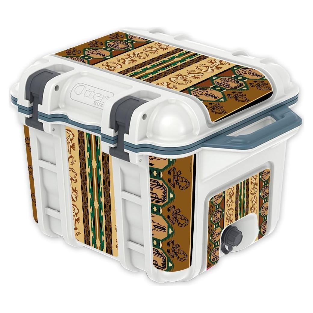 Piel Vinilo MightySkins para Enfriador OtterBox Venture 25 qt - Rayas del Desierto