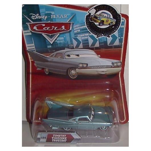 2010 DISNEY PIXAR MOVIE CARS EXCLUSIVE FINAL LAP SERIES TIMOTHY TIMEZONE TRUECOAT #154 1:55 Scale Mattel