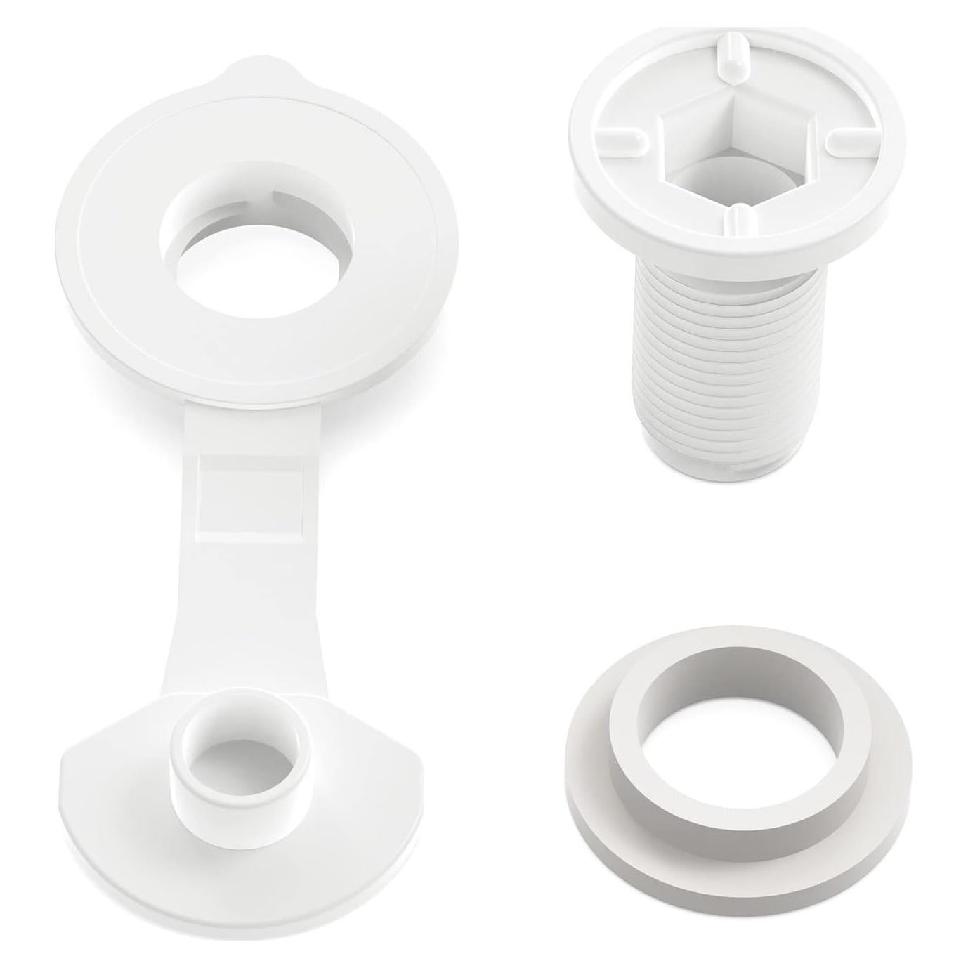 1.5" Shaft Length Cooler Drain Plug Assembly Replacement for Coleman Xtreme Coolers 50 qt, 58 qt, 82 qt Part Number:5010005241,Rubbermaid Cooler Accessories,Cooler Parts Fits Most Coolers