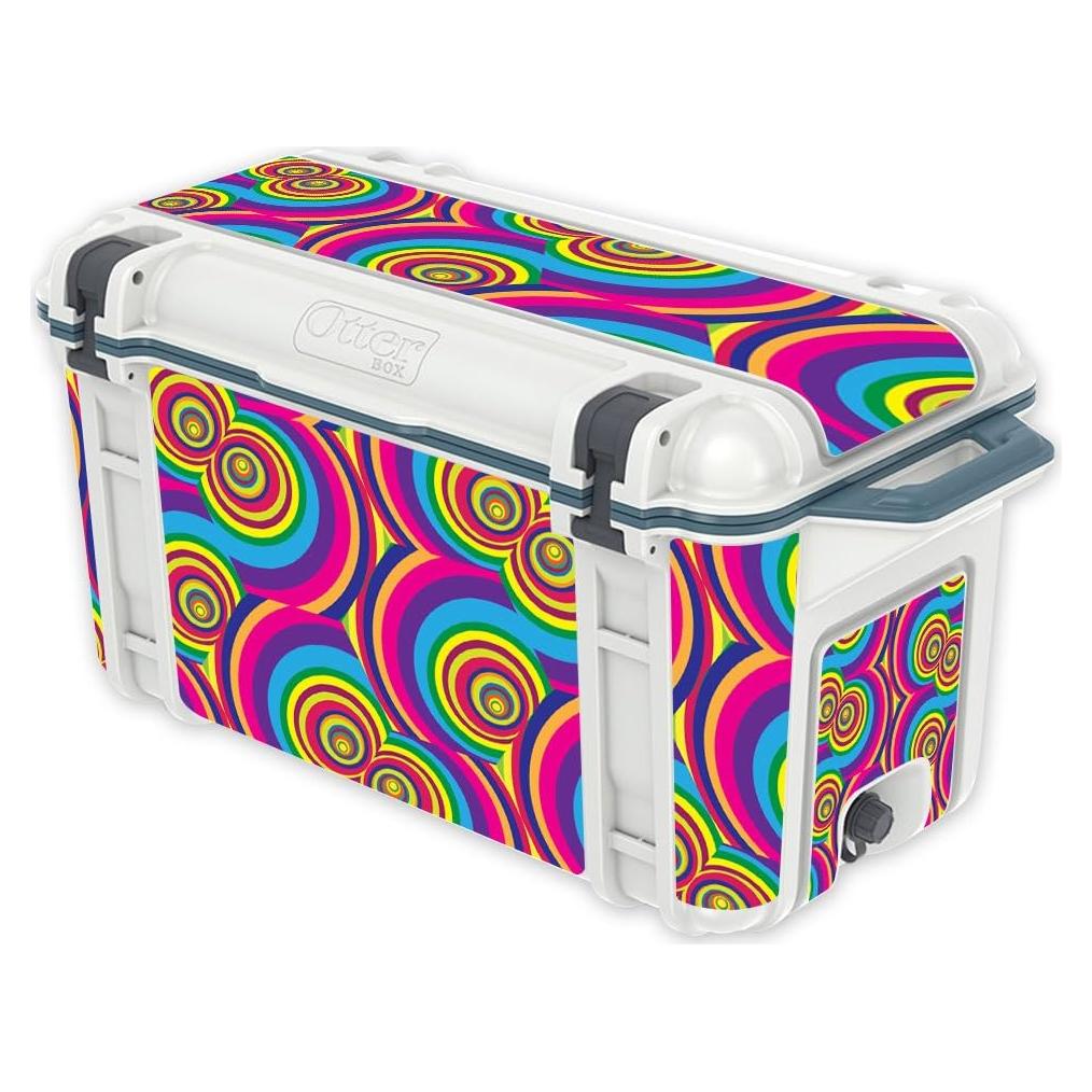 Piel de Vinilo MightySkins para Enfriador OtterBox 65 qt - Groovy 60s