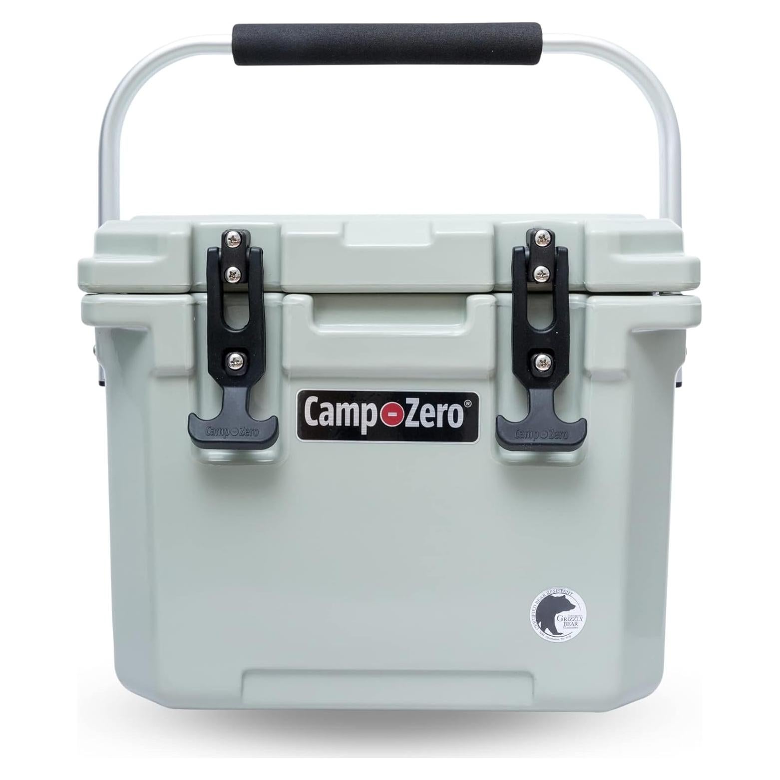Enfriador Portátil CAMP-ZERO 10L Sage con Sujetadores de Taza
