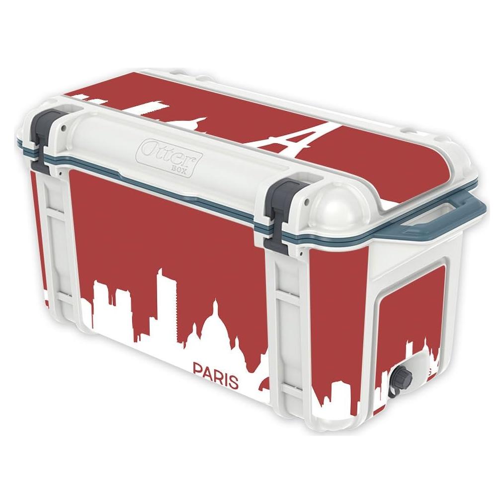 Piel de Vinilo MightySkins para Enfriador OtterBox Venture 65 qt - París