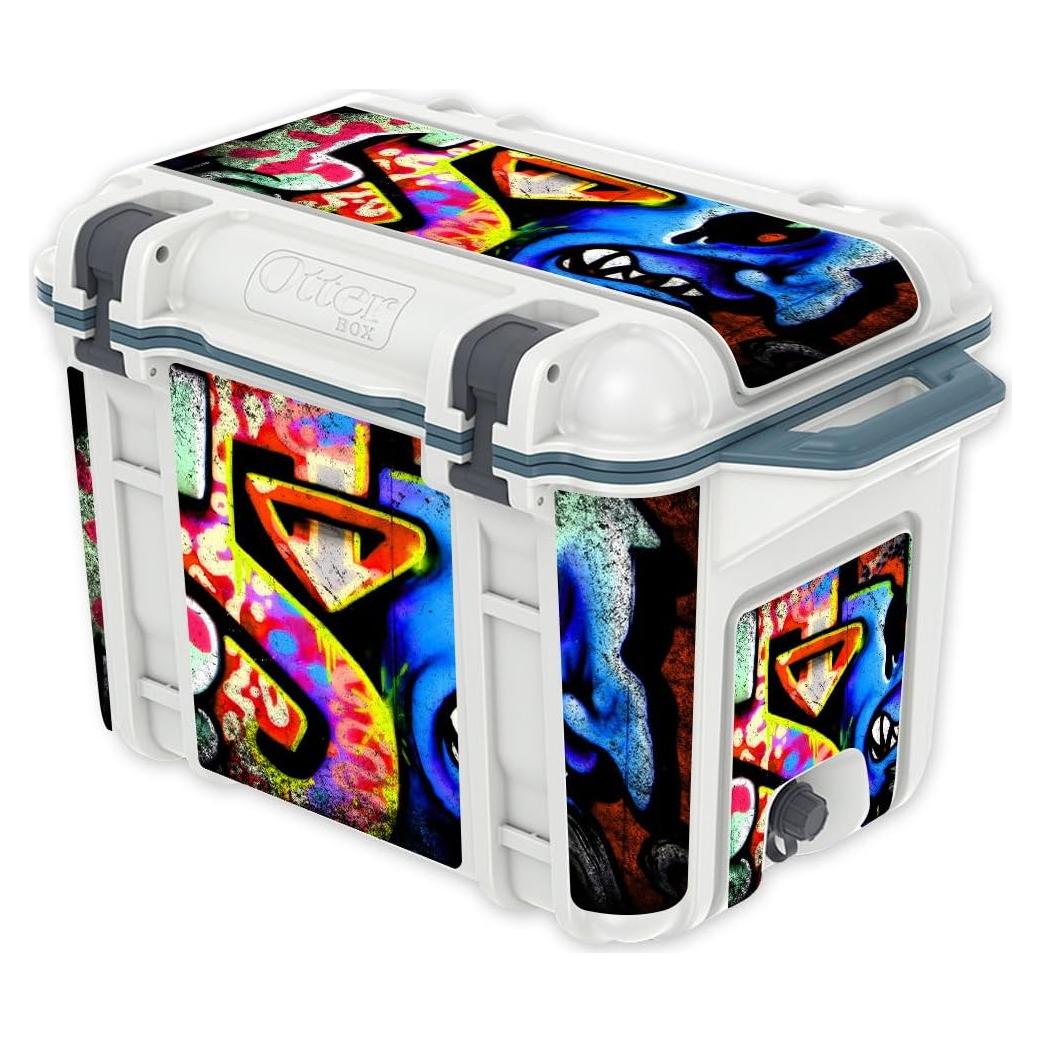 Piel Adhesiva MightySkins para Enfriador OtterBox 45 qt - Graffiti Ruidoso