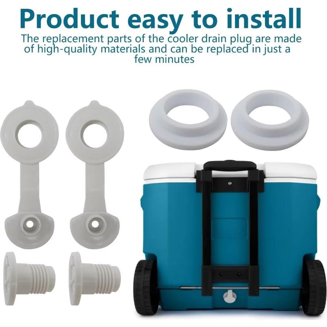 Reemplazo Tapón Drenaje Enfriadores Coleman Xtreme 50-82 Qt