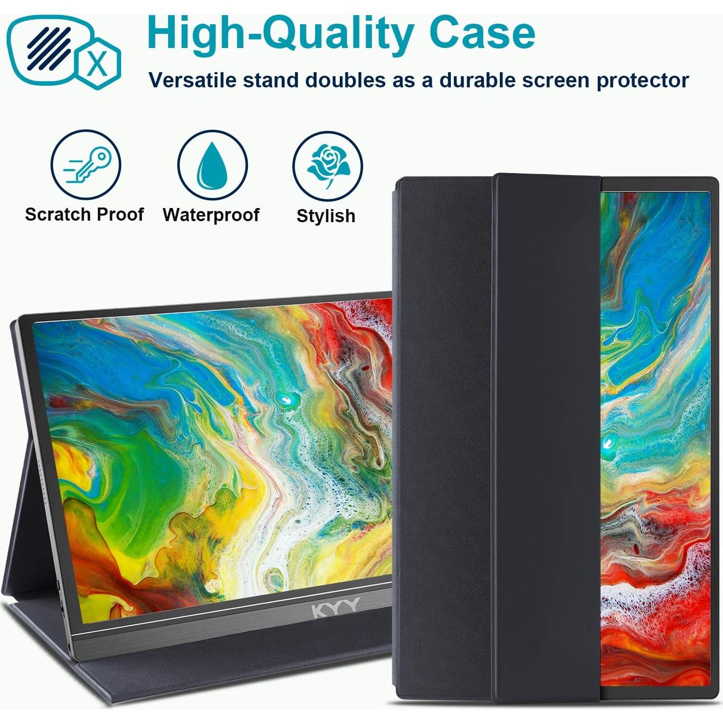 Monitor Portátil KYY K3 15.6" FHD 1080P USB-C HDMI