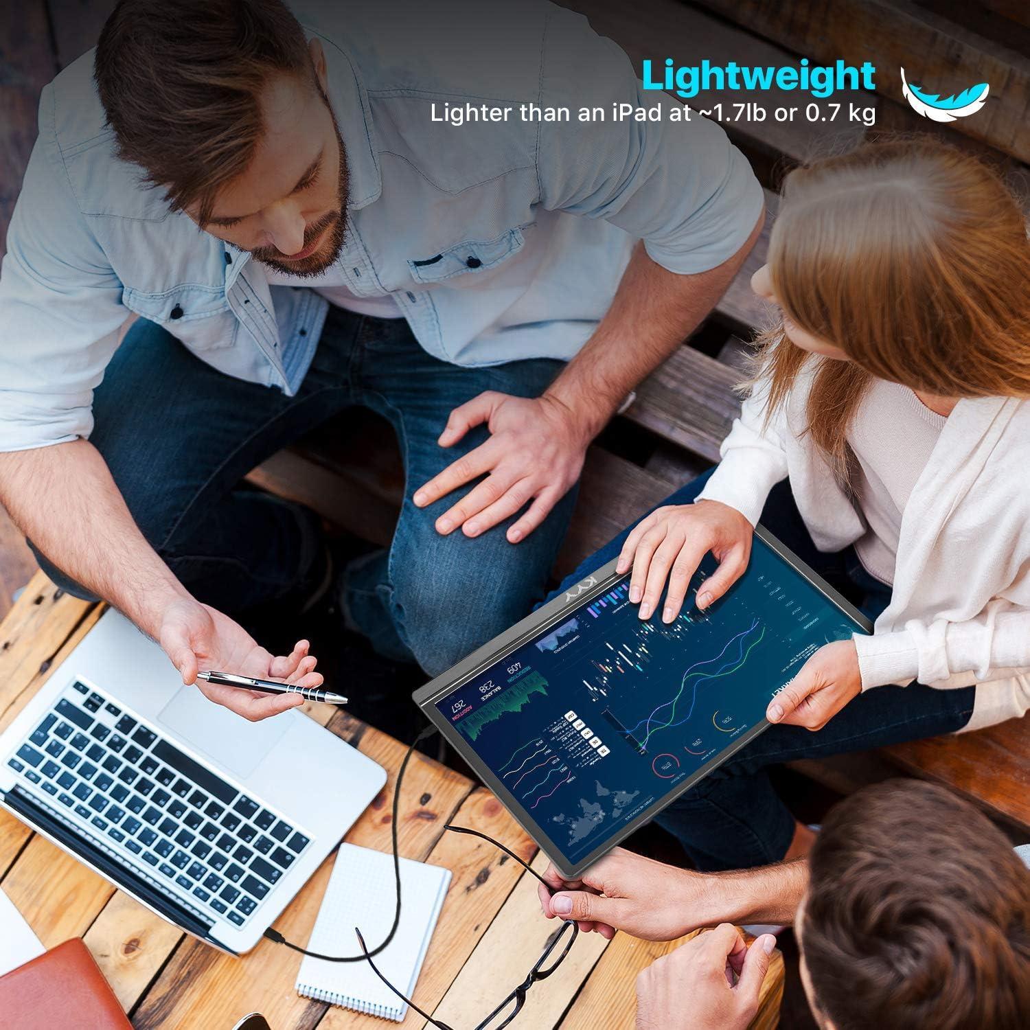 Monitor Portátil KYY K3 15.6" FHD 1080P USB-C HDMI