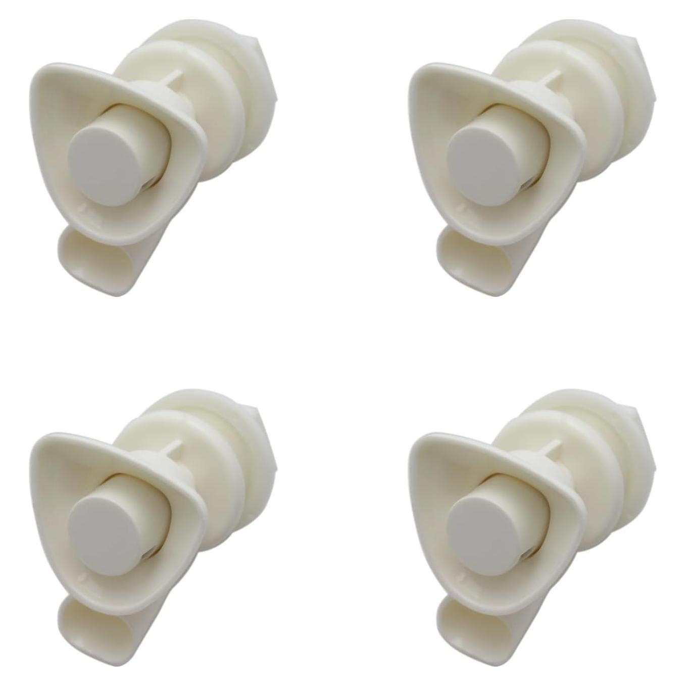 Grifo de Agua Fría Maxmoral 4 Piezas 22mm Blanco