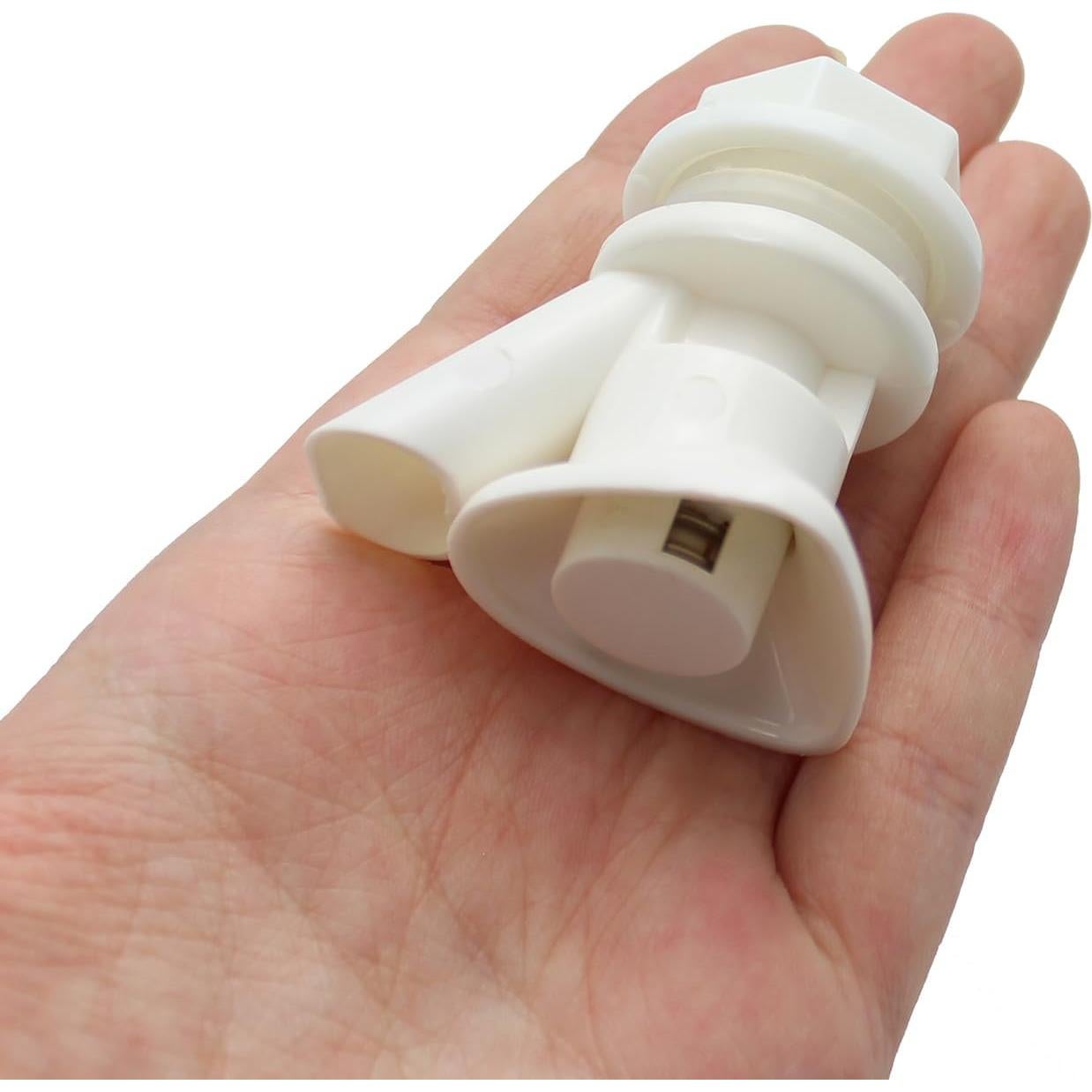 Grifo de Agua Fría Maxmoral 4 Piezas 22mm Blanco