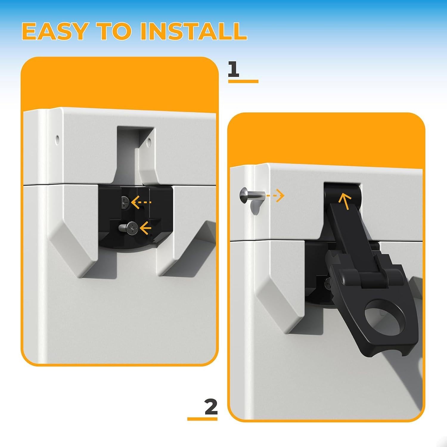 Cierre de Cámara para Cooler Pokin - Paquete de 2 Unidades