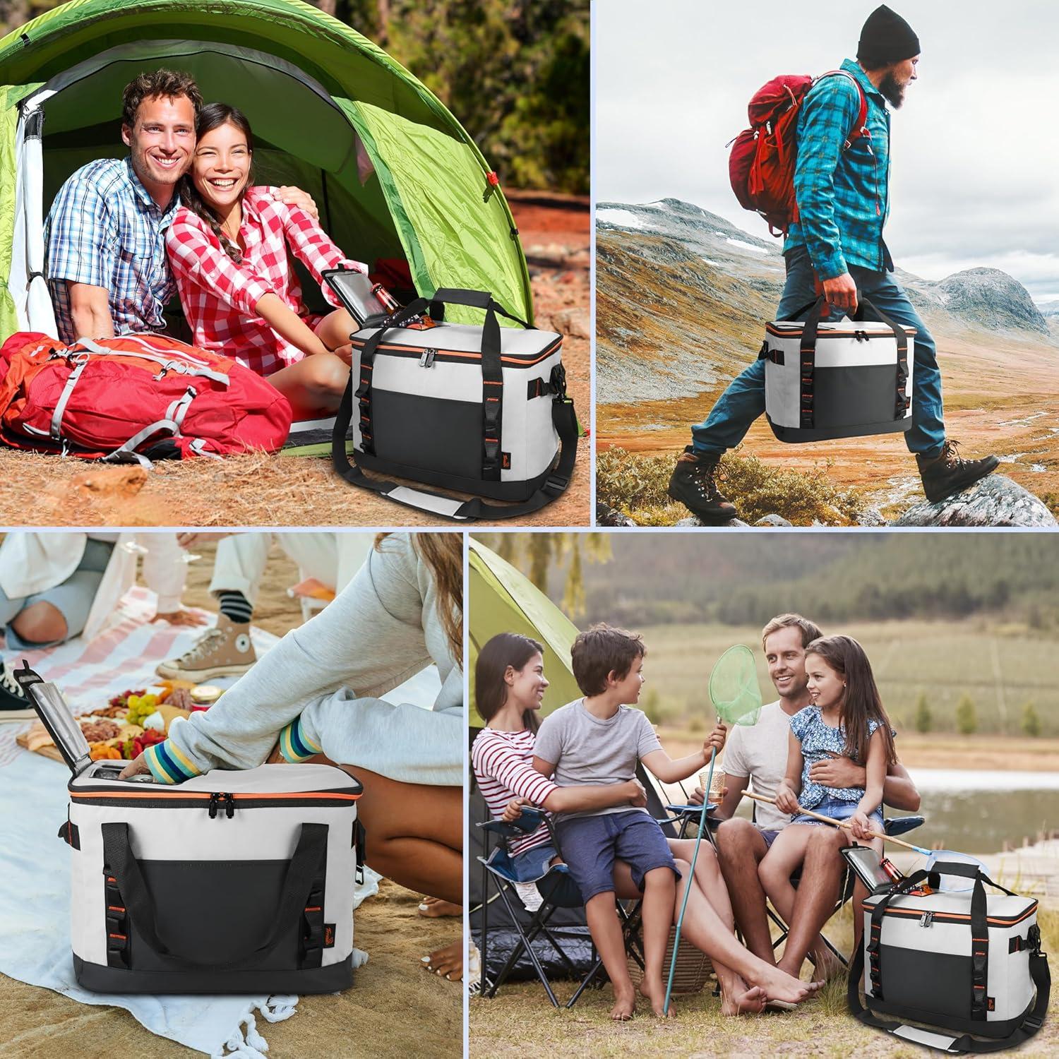 Bolsa Térmica Grande Tirrinia 48 Latas Aislada Impermeable