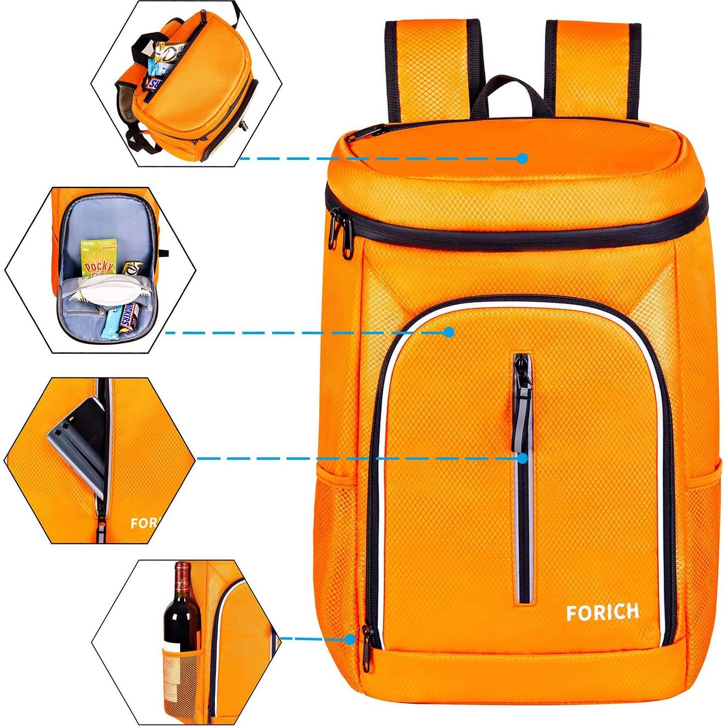 Mochila Térmica FORICH 30L Impermeable para Camping y Picnic