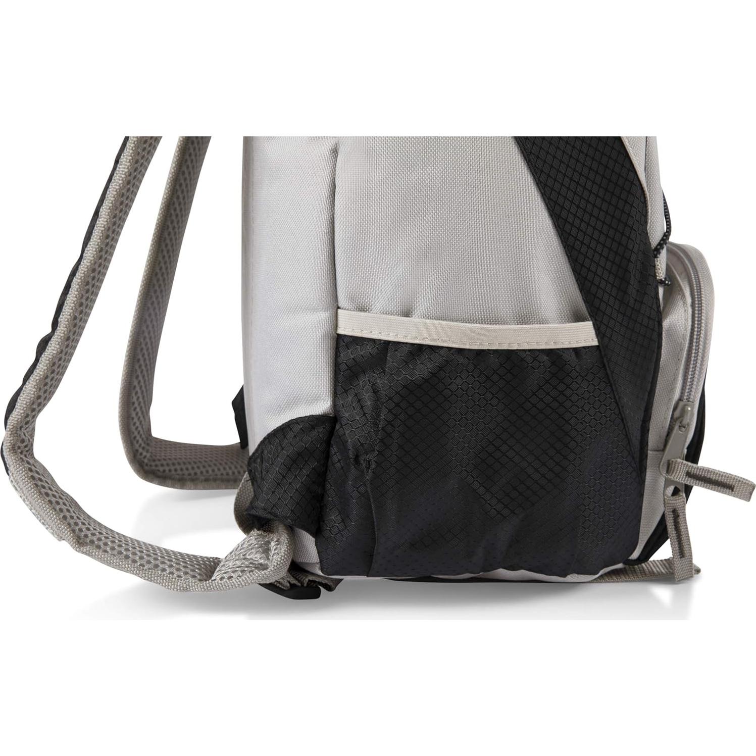 Mochila Enfriadora PTX Picnic Time - Aislada, 20 Latas, Negra