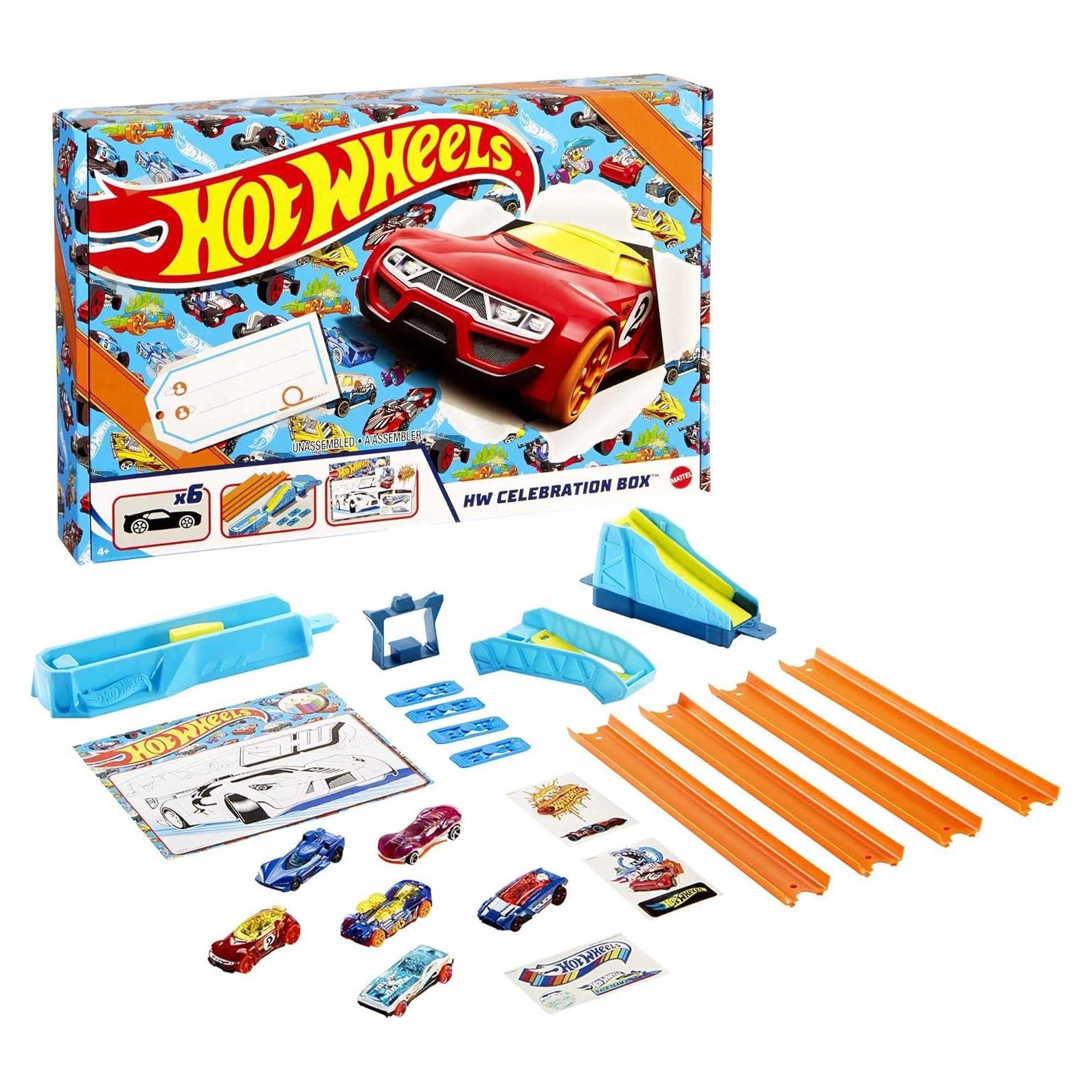 Juego de coches Hot Wheels GWN96 con pista y lanzador
