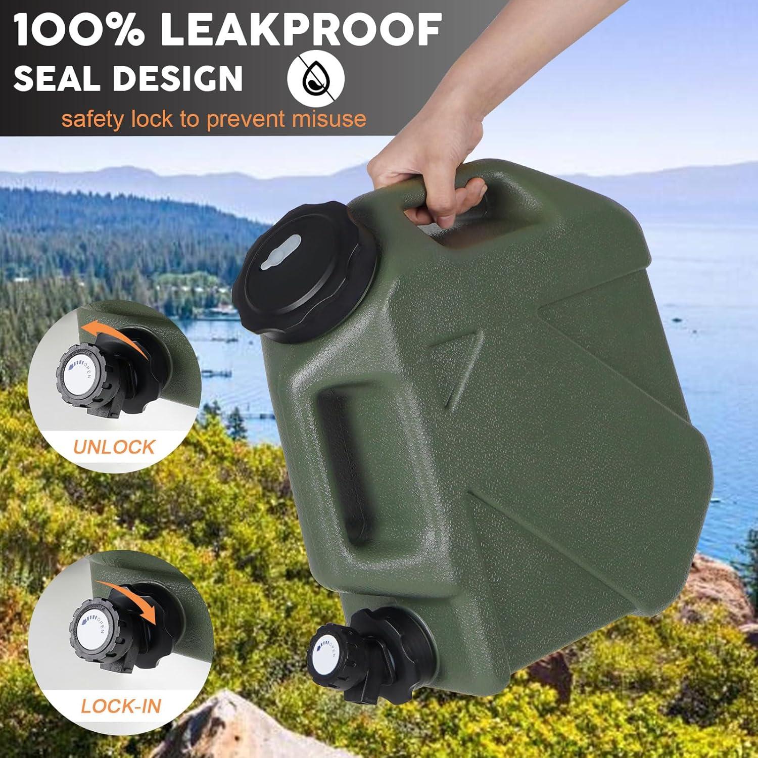 Jarra de Agua 9.8L Digury con Grifo y Tapa a Prueba de Fugas