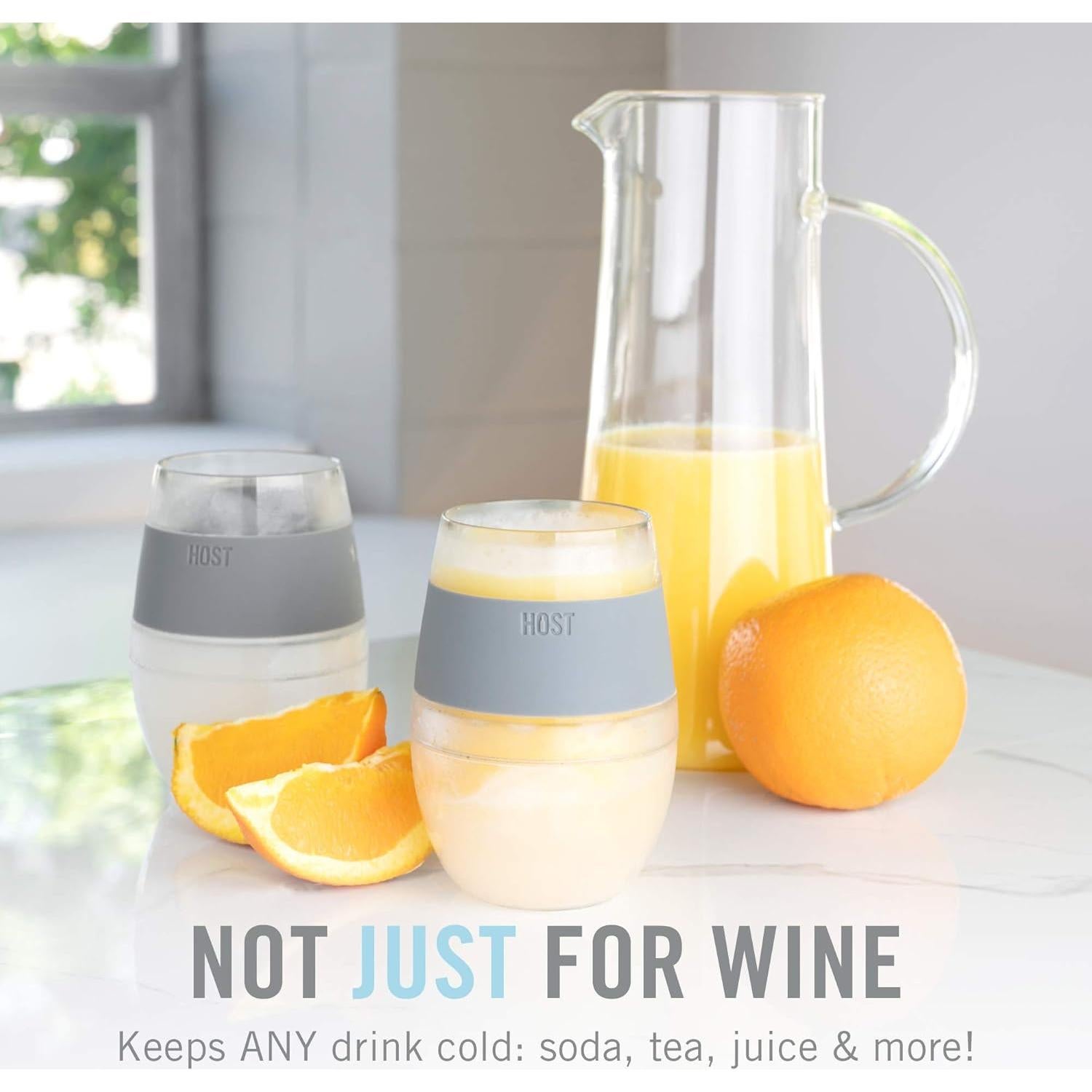 Conjunto de 2 Copas de Vino Aisladas Host Coral 250 ml