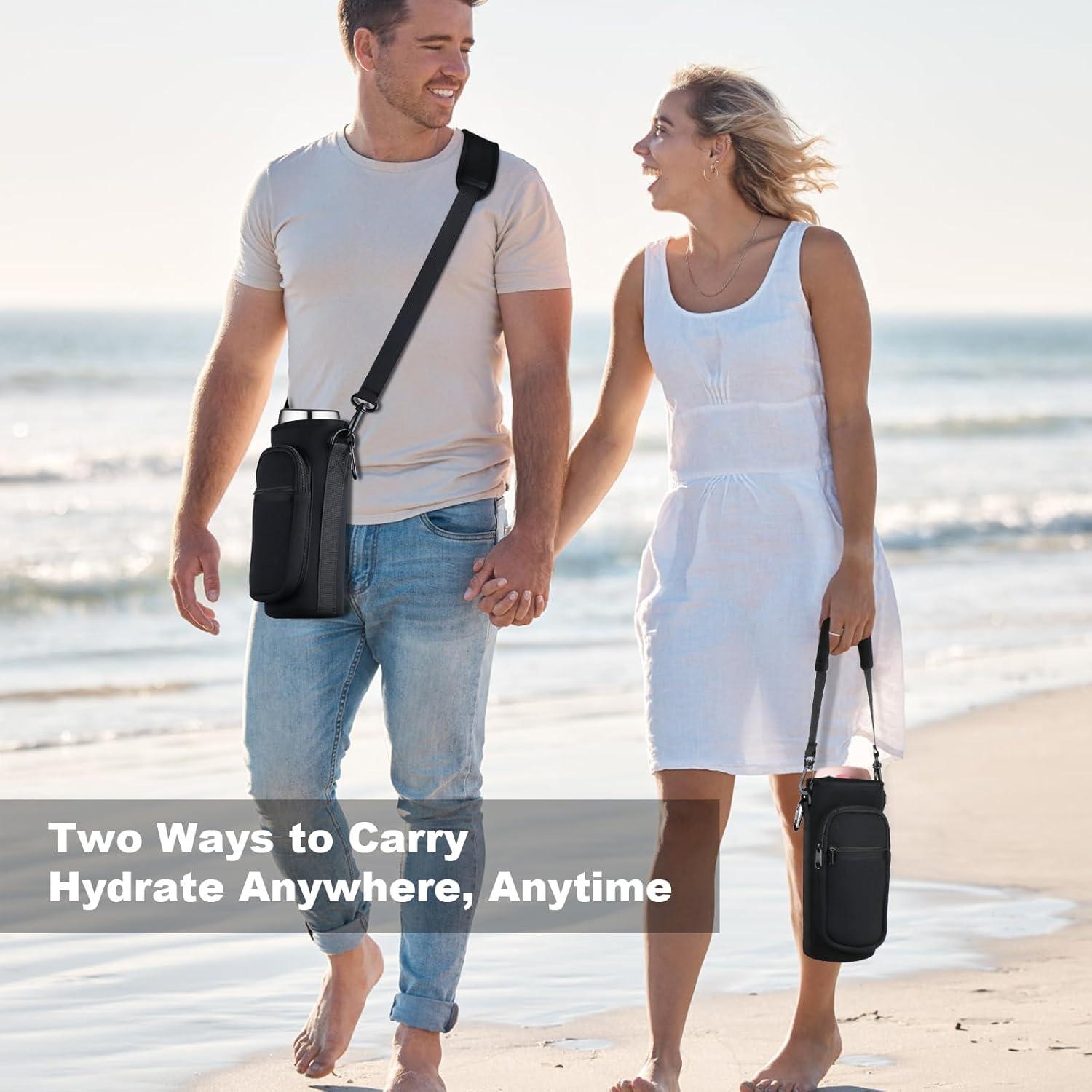 Soporte para Botella de Agua Bstge Neopreno 0.95L con Correa