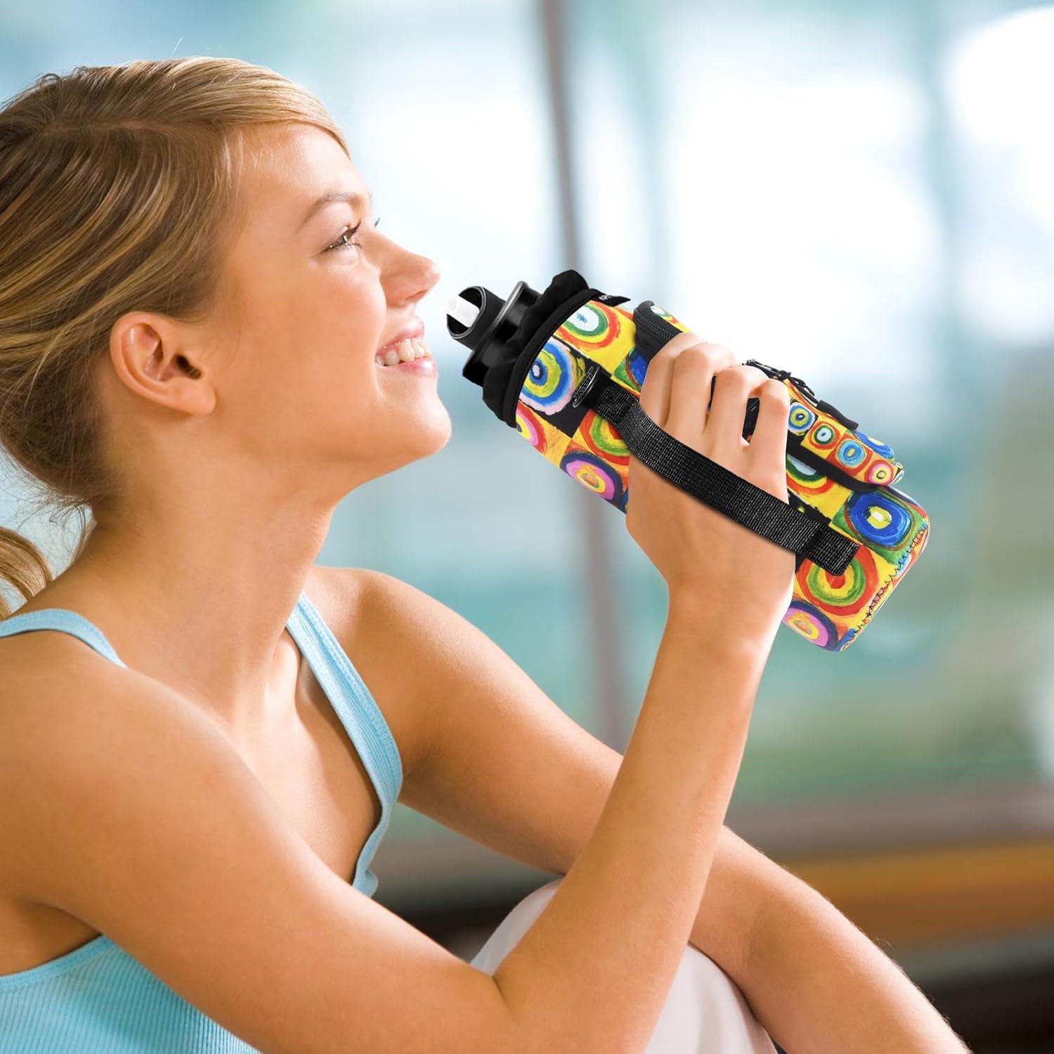 Bolsa Portabotellas ARTSO Neopreno 32oz con Bolsillo