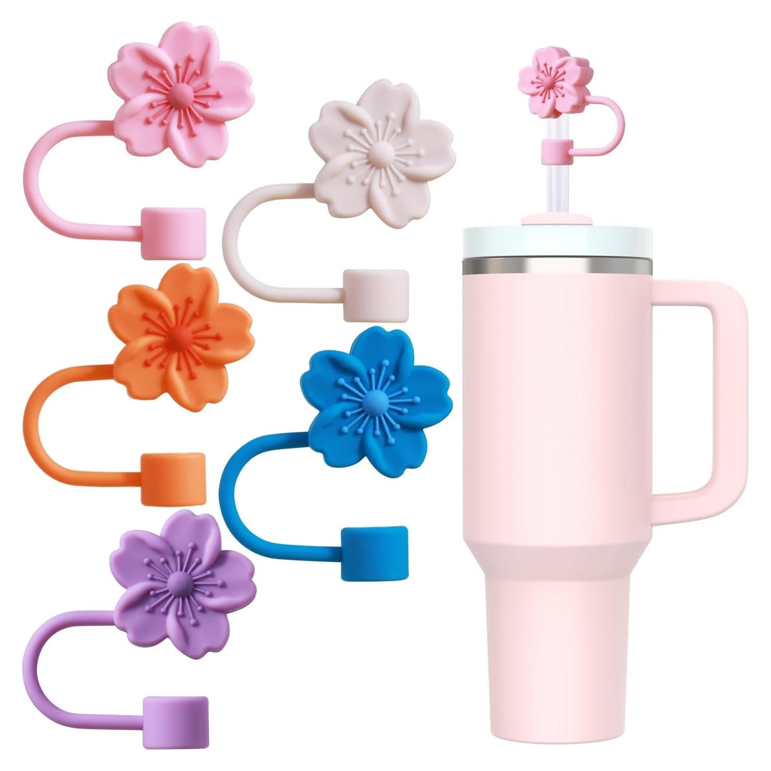 Tapa de Paja GLAMFIELDS para Taza Stanley 30-40 oz, Silicona