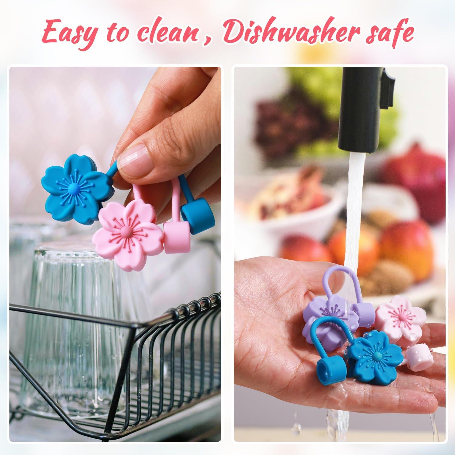 Tapa de Paja GLAMFIELDS para Taza Stanley 30-40 oz, Silicona