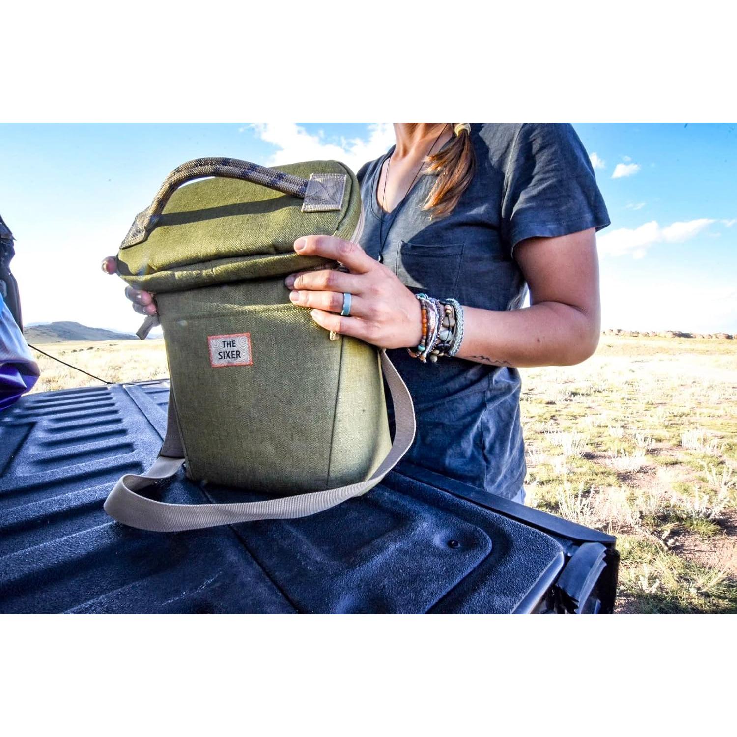 Enfriador de Lado Suave Mountainsmith The Sixer 12L Verde