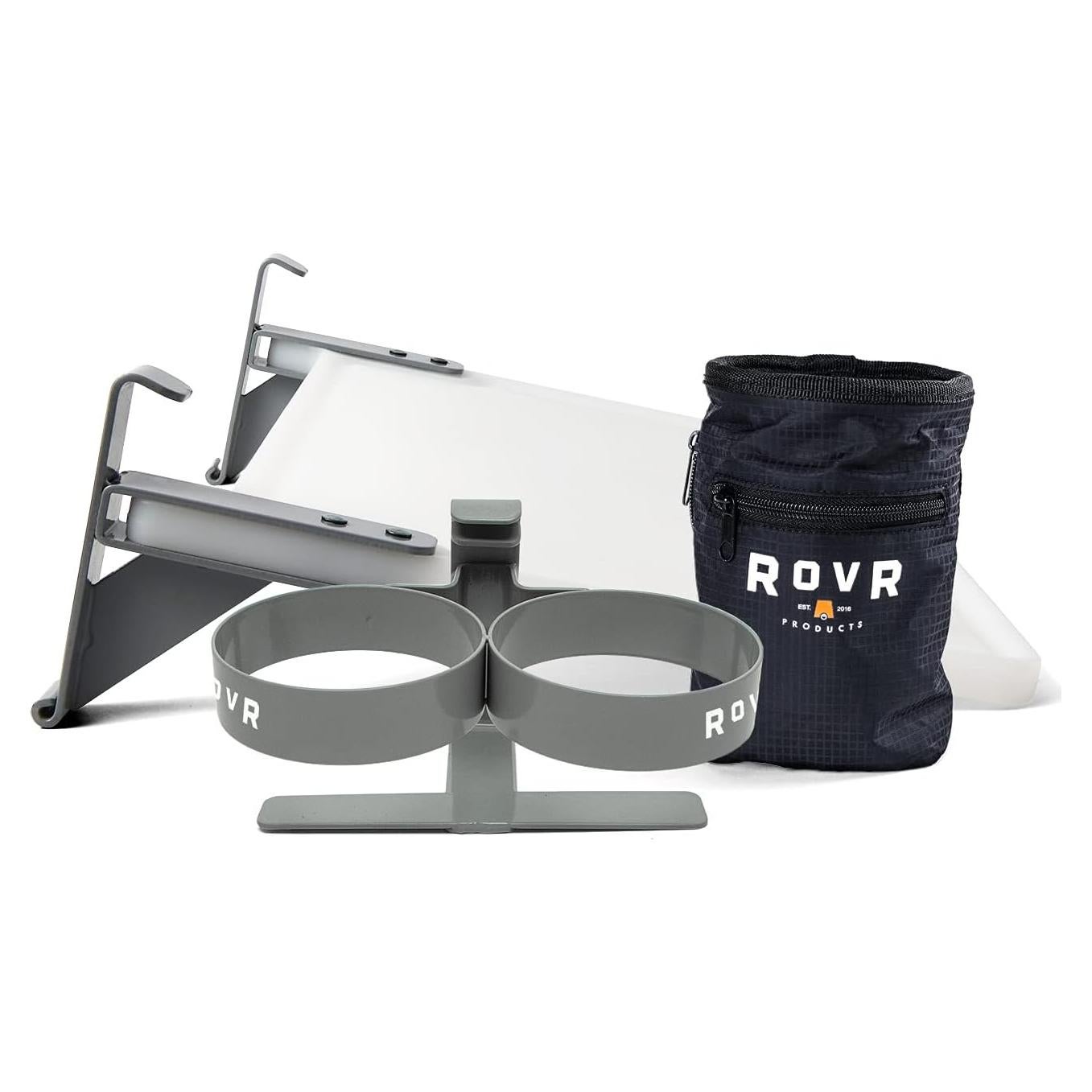 Paquete Esencial de Accesorios RovR - Soporte Doble, Tabla y Bolsa
