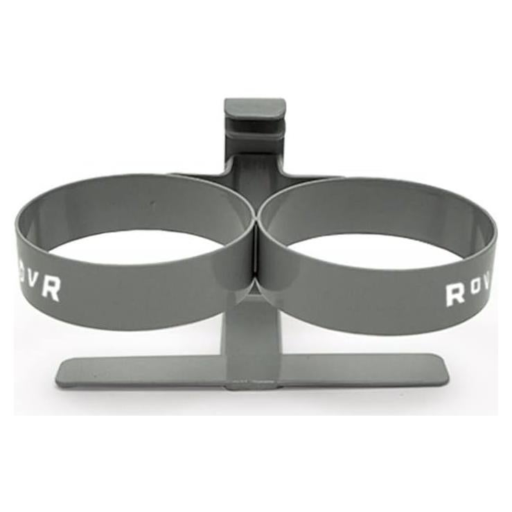 Soporte Doble para Tazas RovR - Acero Recubierto - Gris
