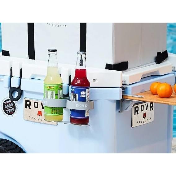 Soporte Doble para Tazas RovR - Acero Recubierto - Gris