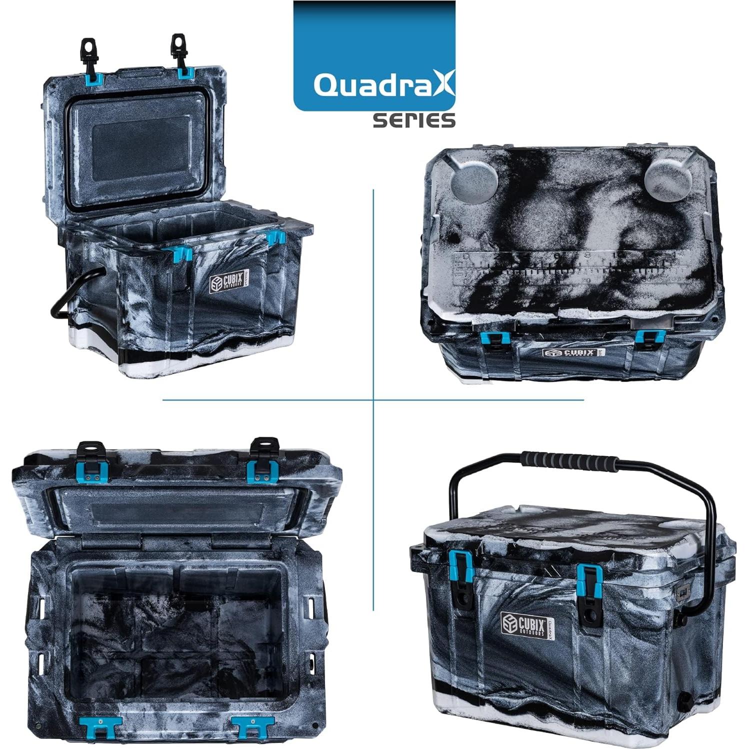 Enfriador QuadraX 20QT Cubix Outdoors - Aislado 5 Días