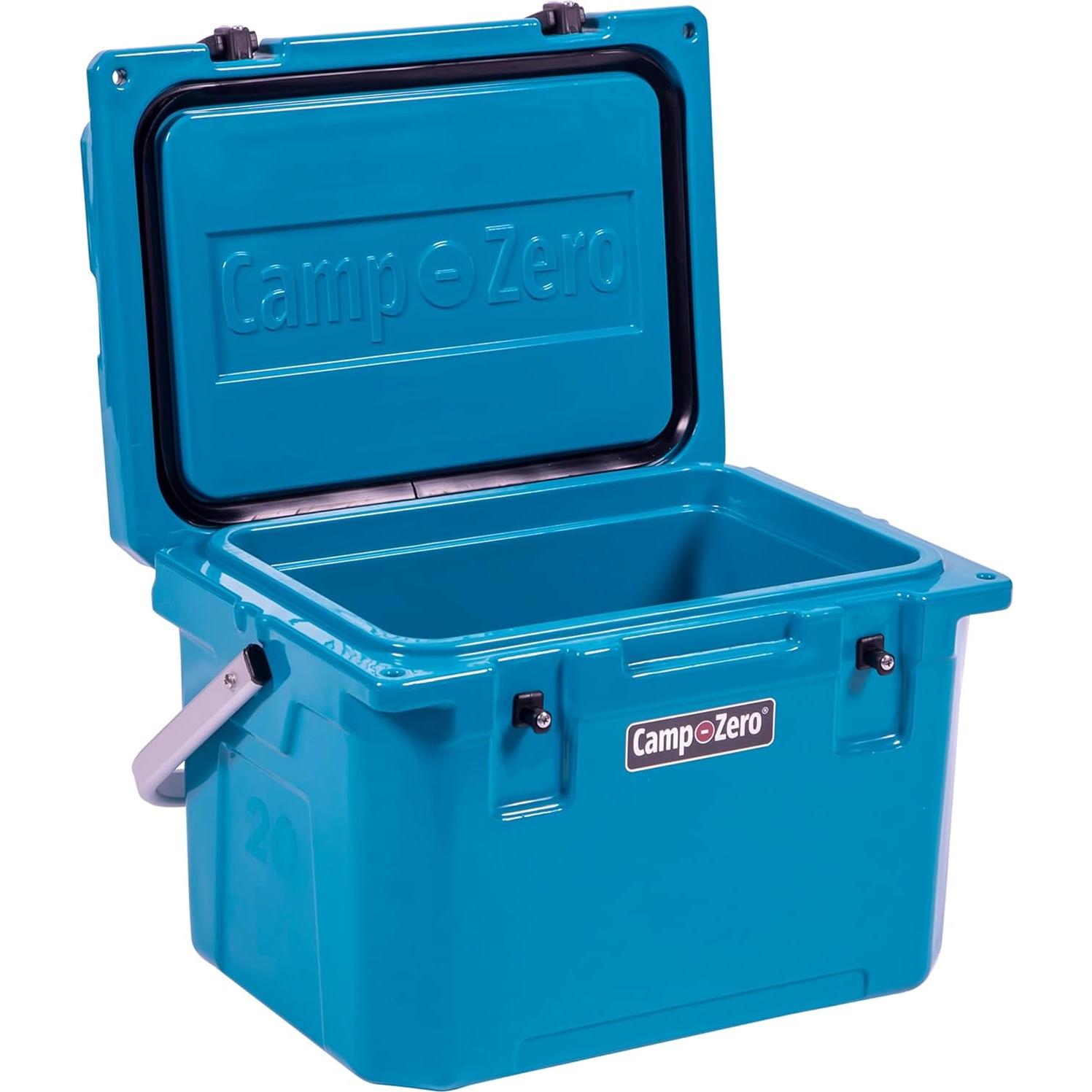 Enfriador Duro CAMP-ZERO 20L Azul con Portavasos Integrados