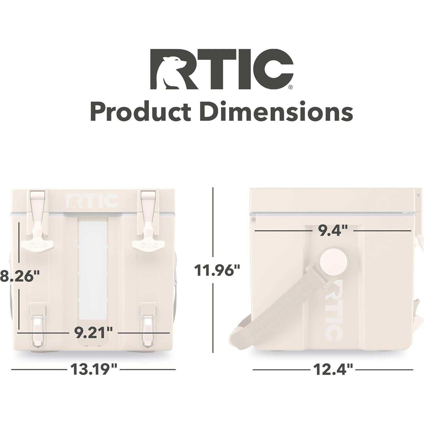 Enfriador de Agua RTIC Halftime 11.36L 2 Grifos Portátil