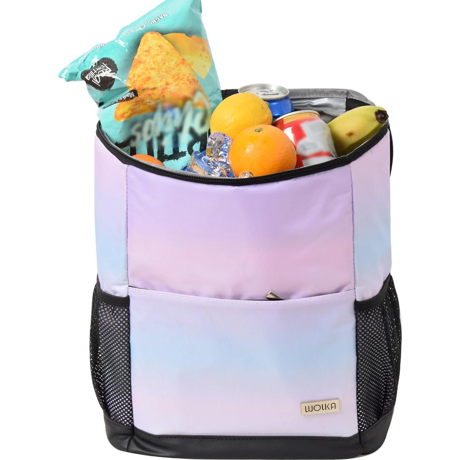 Mochila Cooler Wolka 30 L, Aislada y Impermeable para Viajes