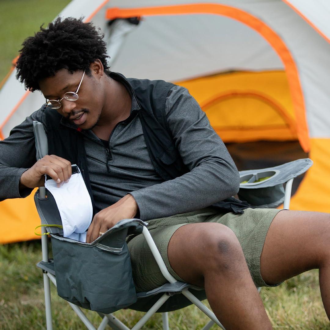 Silla Plegable CORE con Enfriador y Portavasos - 2 Paquete