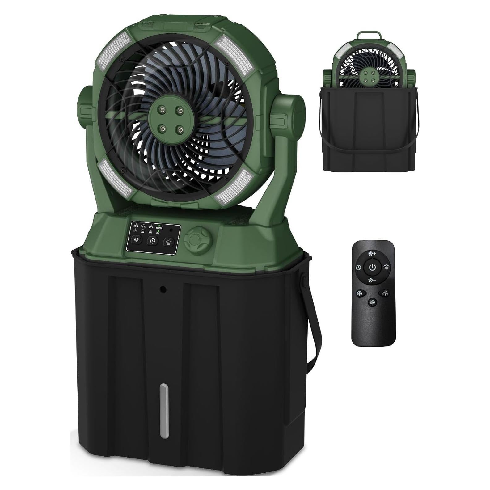 Ventilador de Nebulización Portátil Wilody AeroMist-S1 Pro 158W
