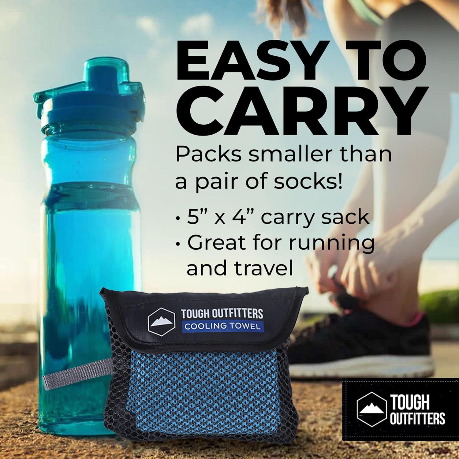 Toalla de Enfriamiento Tough Outdoors - Paquete de 3 - UPF 50+