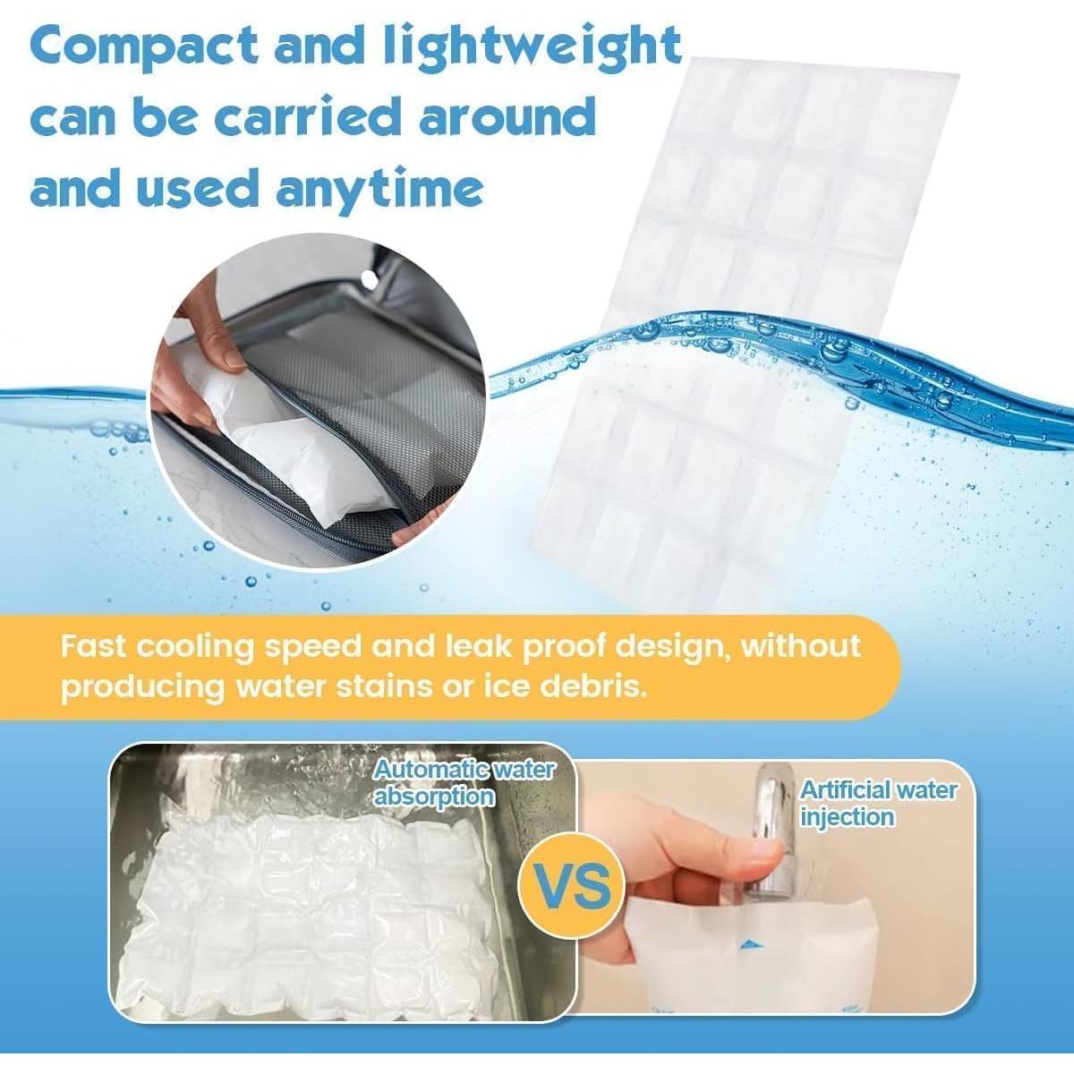 Hojas de Hielo Reutilizables WAQIWARON 43x28 cm - 6 Piezas