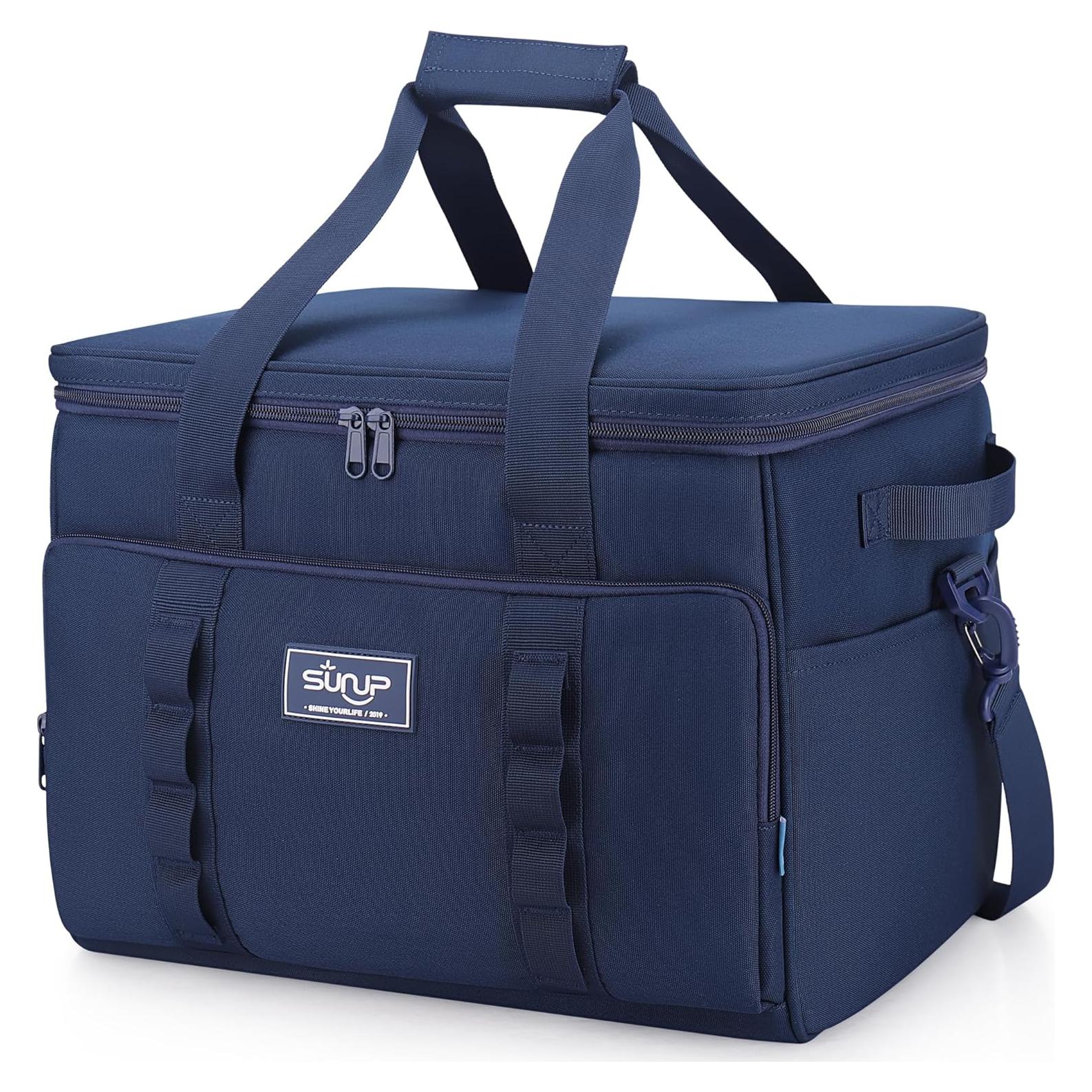 Bolsa Térmica Aislada SUNUP 48 Latas 37L Plegable Azul