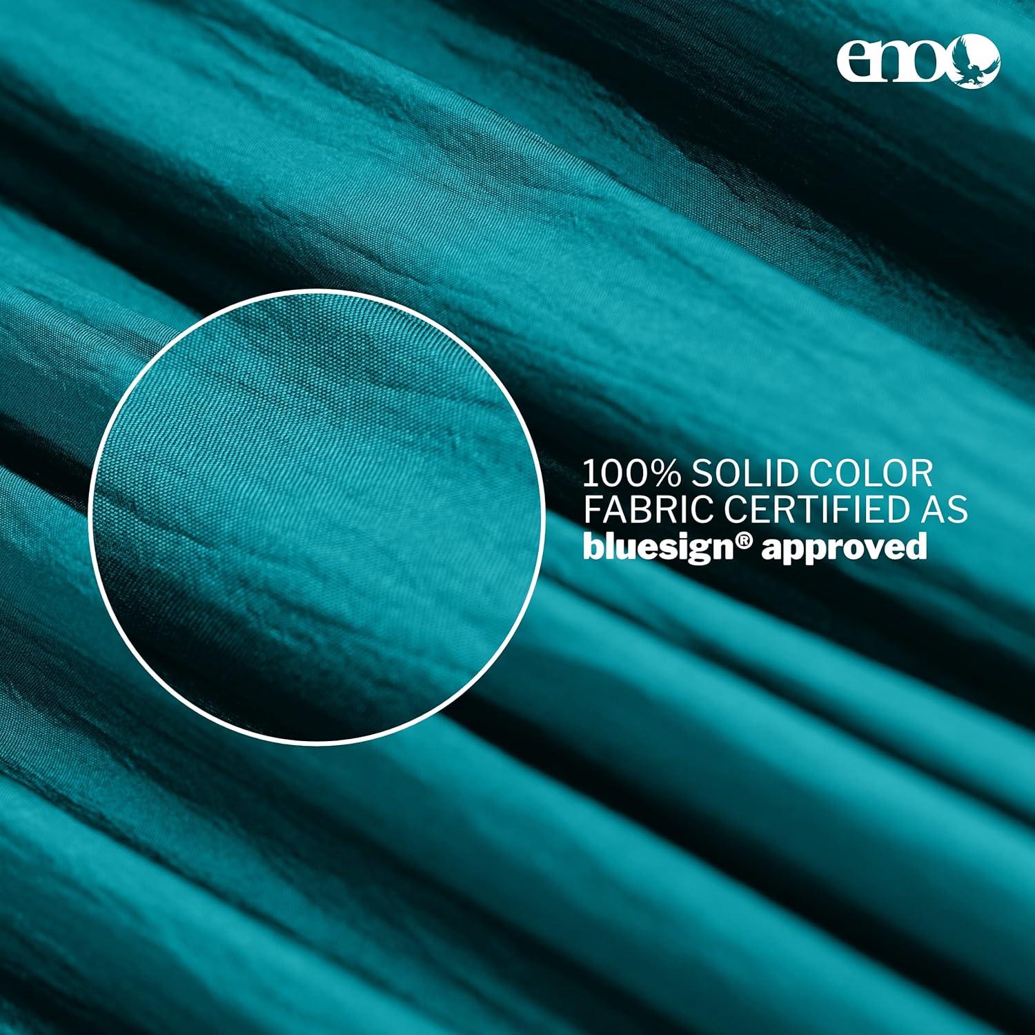 Hamaca ENO SingleNest - Ligera para 1 Persona - Verde Agua/Navy