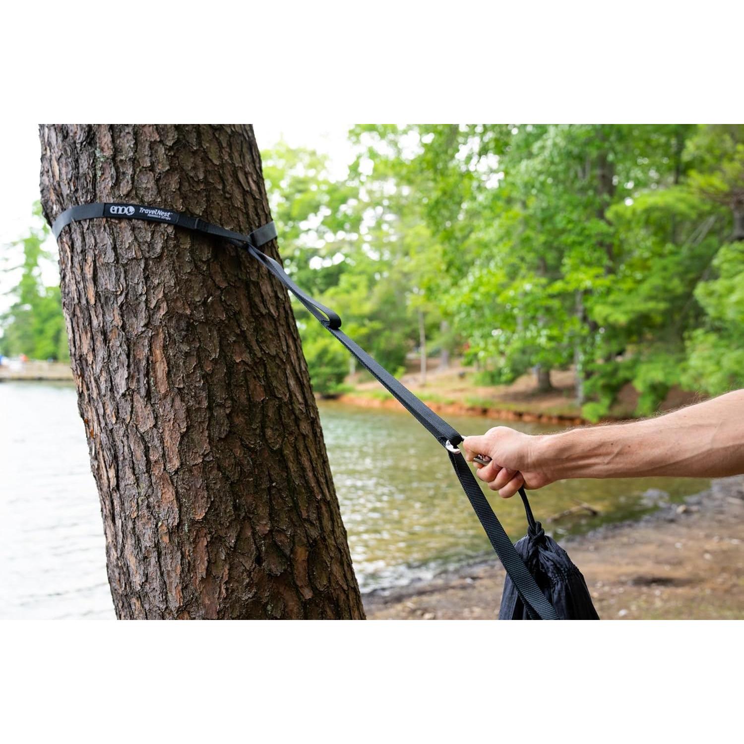 Hamaca Portátil ENO TravelNest 2.74m para Camping y Senderismo