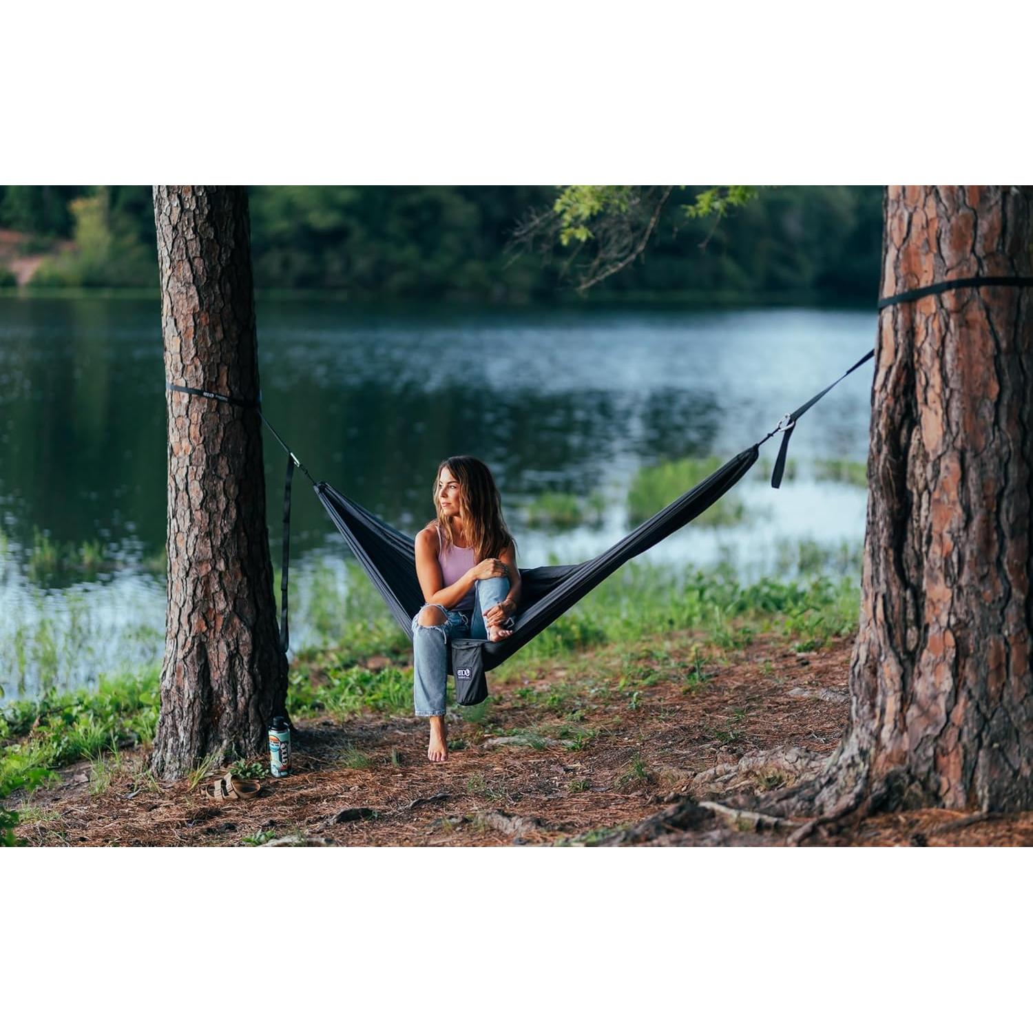 Hamaca Portátil ENO TravelNest 2.74m para Camping y Senderismo